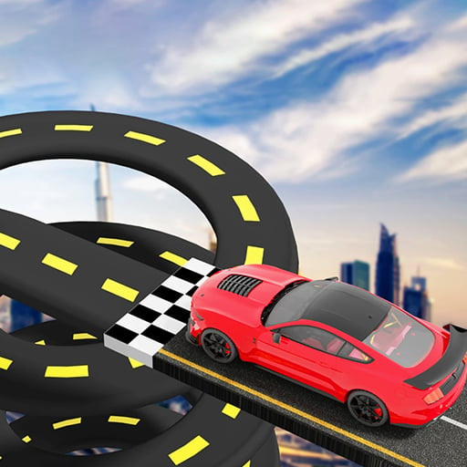 Impossible Car Stunt Races: Mega Ramps